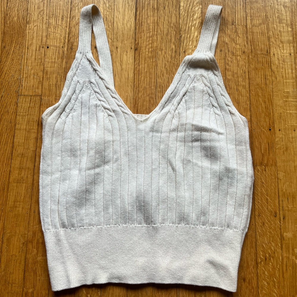 Wilfred Cropped Knit Top